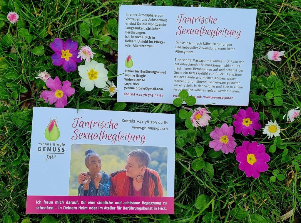 Postcard-Berührungskunst